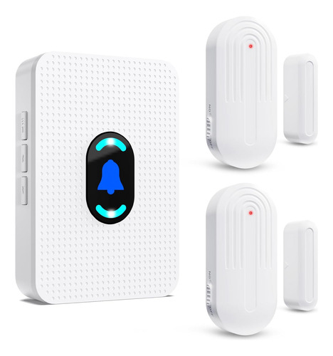 Timbre De Puerta, Timbre Inalámbrico Con Sensor De Puerta Da