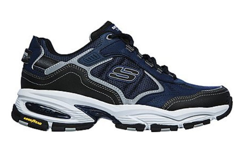 Tenis Hombre Skechers Vigor 3 - Azul-negro