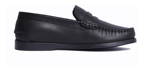 Imagen 2 de 9 de Zapatos Ringo School 02 Cuero Mocasin Colegial