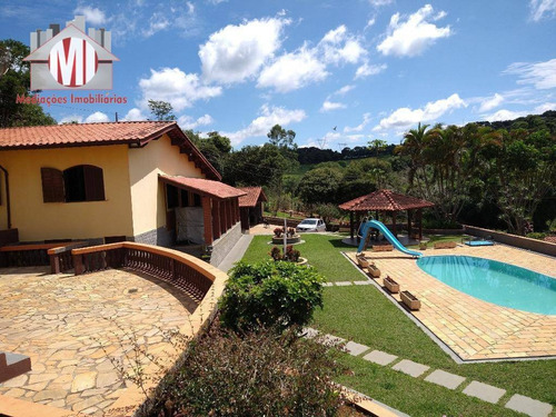 Imagem 13 de 30 de Linda Chácara Com 05 Dormitórios, 03 Casas, Piscina, Pomar, Paisagismo E Linda Vista À Venda, 3000 M² Por R$ 580.000 - Bragança Paulista/sp - Ch0635