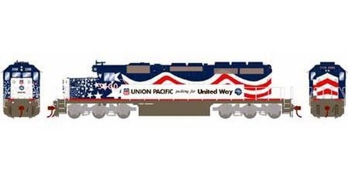 D_t Athearn  Sd40-2 Union Pacific  United Wa Dcc Sound 71629