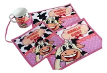 Comprar Set De Jardín 4 Piezas - Vaca Lola Personalizado Con Nombre