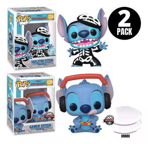 Pop! Funko Stitch Esqueleto #1234  Lilo & Stitch 