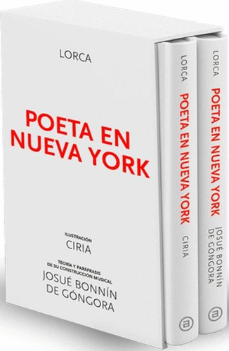 Libro Poeta En Nueva York (2 Tomos + Usb)