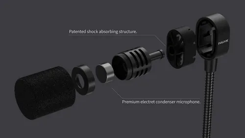 Sistema De Micrófono De Saxofón Inalámbrico Nux B6 E...