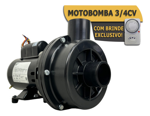 Motobomba Hidromassagem Nautilus 3/4 Cv - Hmc 3