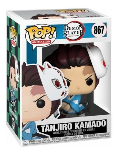 Funko Pop! Animation: / Demon Slayer-tanjiro Kamado/mascara 