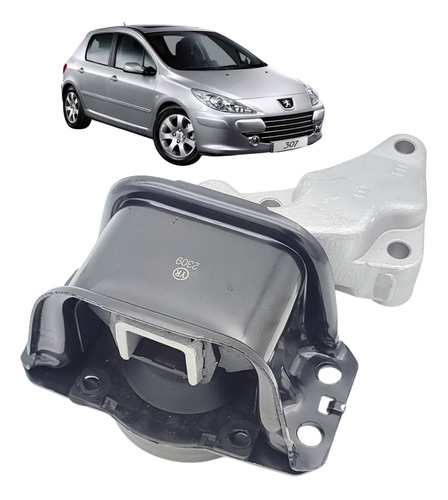 Coxim Do Motor Lado Direito Peugeot 307 2.0 2002 Até 2012