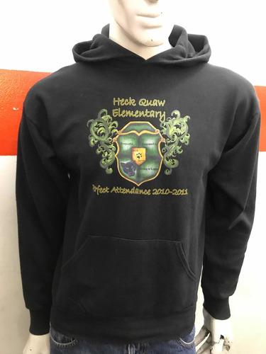 Buzo Hoodie Hanes Heck Quaw Elementary Retro Vintage