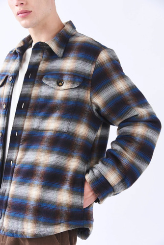 Camisaco Fran Viyela Bensimon Marrón L