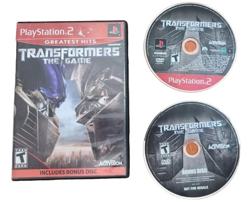 Transformers The Game Ps2 (Reacondicionado)