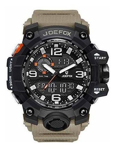 Hombres Digitales Reloj De Pulsera Militar Tactico Impermeab