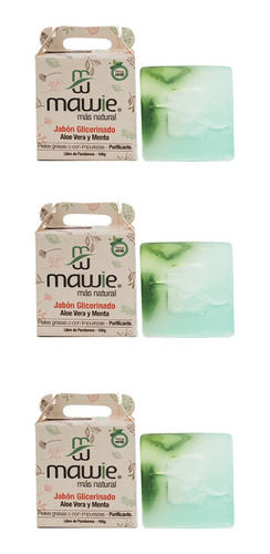 Jabón Glicerinado Aloe Vera - g a $123