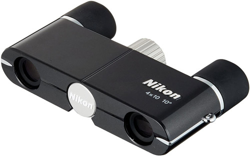 Binoculares Compactos Nikon Dcf, 4x10/negro