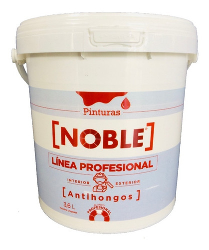 Latex Noble Profesional Int-ext 3.6 L Antihongos Puntocolor