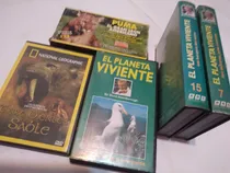 Comprar Vhs Documentales El Planeta Viviente Y Otros Lote X 11!