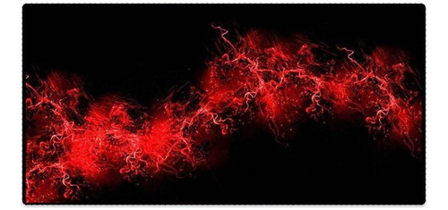 Mouse Pad Gamer 700 X 350 ( Raio Vermelho )