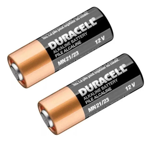 Pilha 12v Alcalina Duracell Mn21 / A23 Original Com 2 Pilhas