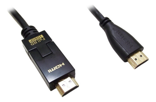 Cabo Hdmi 60cm Com Ethernet Conector Articulável - Discabos