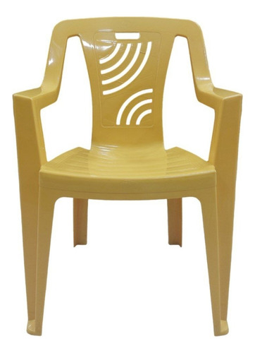 Silla Plástica Con Reposadera Ak
