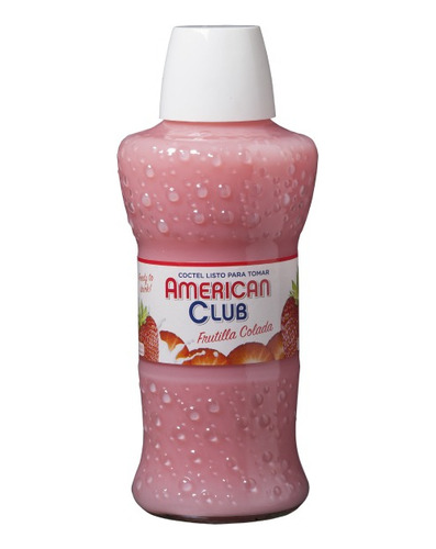 Coctel Frutilla Colada American Club X 750 Ml