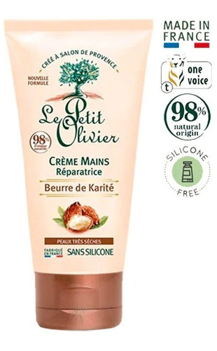 Crema De Manos Le Petit Olivier Ultra  Karité 75 Ml