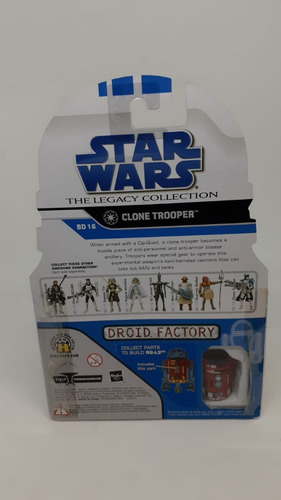 Star Wars The Legacy Collection Clone Trooper #bd 16