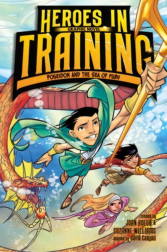Poseidon And The Sea Of Fury Graphic Novel, De Holub, Joan. Editorial Aladdin, Tapa Blanda En Inglés