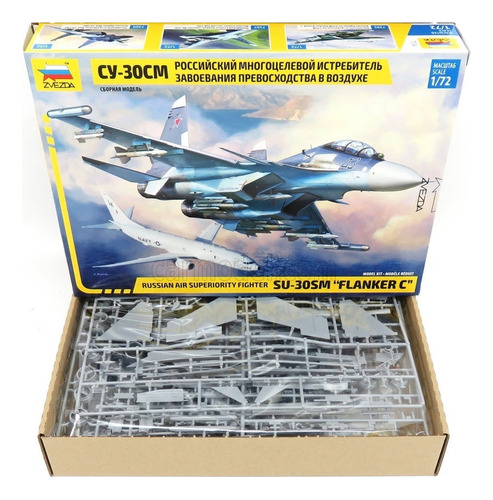 Su-30SM Flanker C da Zvezda # 7314 1/72
