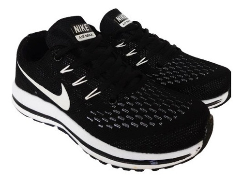 Zapatos Nike Air Max Zoom Negro Blanco Elite Niños Niñas 