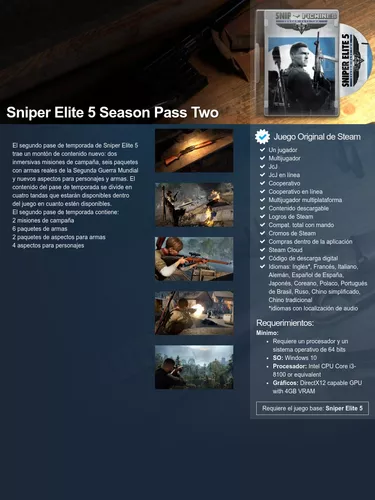 Sniper Elite 5 Season Pass Two on Steam