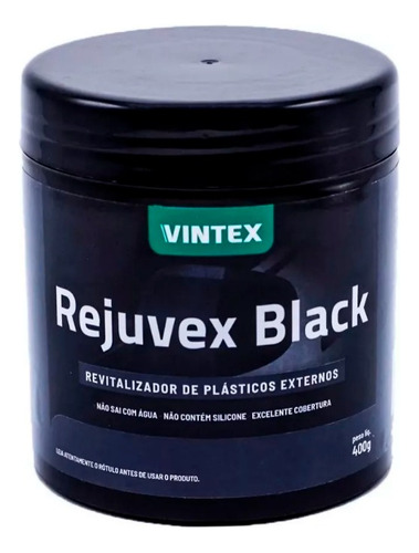 Revitalizador De Plasticos Rejuvex Black 400g Vonixx