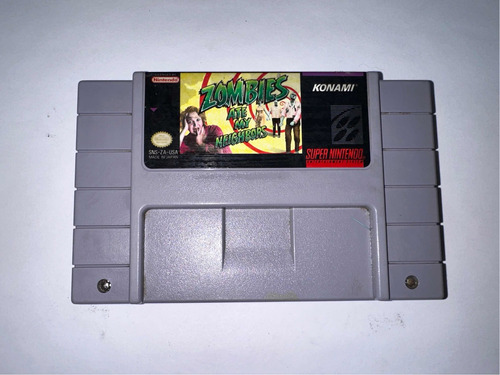 Zombies Ate My Neighbors Snes Origina Garantizad Play Again* (Reacondicionado)