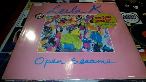 Leila K Open Sesame Vinilo Maxi Germany 1992