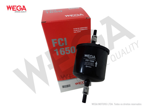 3 Filtro Combustivel Wega Fci1650 Para Ford Ranger 2.3 95-97