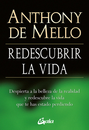 Redescubrir La Vida - Demello,anthony