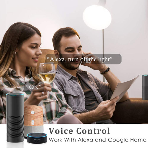 Enchufes Inteligentes Wi-fi 4 Pack Compatible Con Alexa Y Go