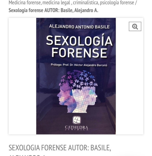 Sexologia Forense // Dr. Basile