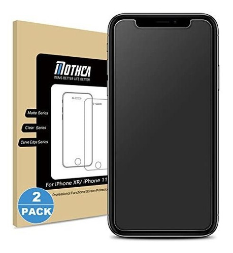 2 Pack Mothca Protector De Pantalla De Vidrio Mate 7w6mh