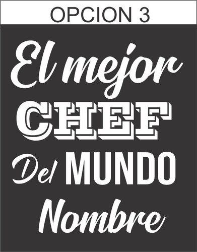 Delantal Dril Negro Personalizado
