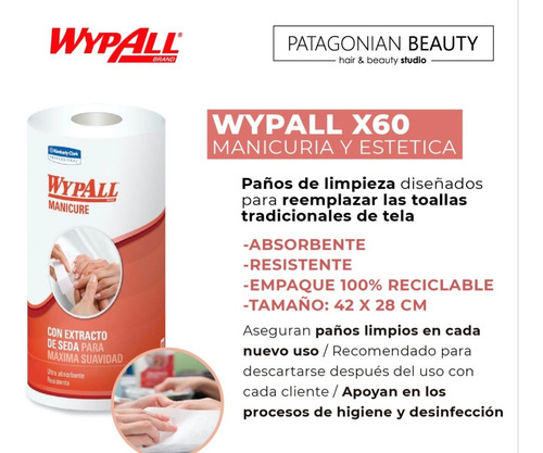 Toallas Desechables Wypall X60 Kimberly-clark