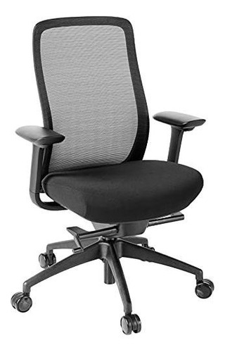 Silla De Oficina Eurotech Vera, Negra