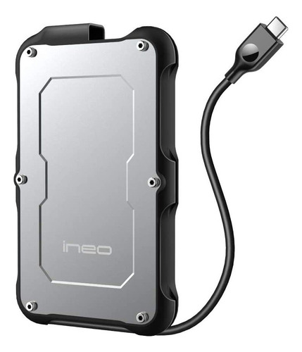 Ineo - Carcasa Para Disco Duro Externo  2 5   Usb 3.1 Gen2  