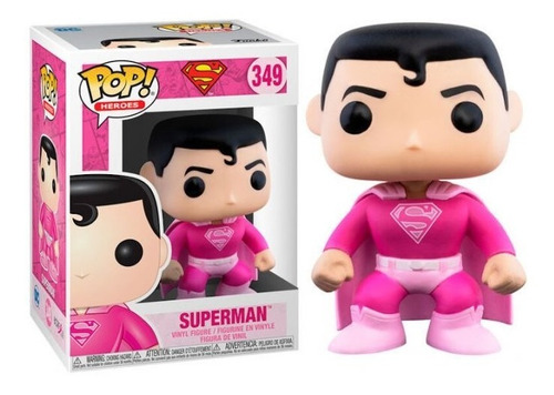 Figura Funko Pop, Superman Breast Cancer Awareness - 349