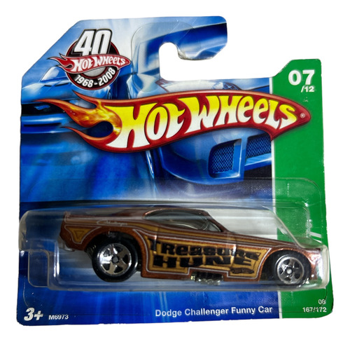 Hotwheels Dodge Challenger Funny Car Treasure Hunt