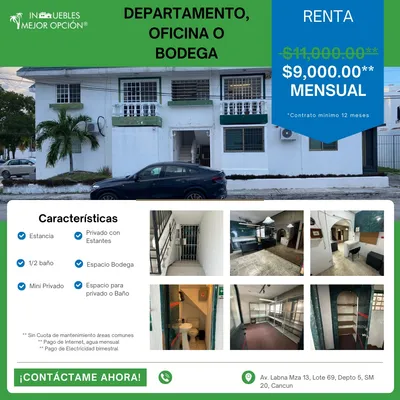 Oficina en renta