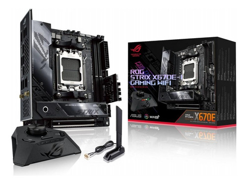 Placa Mãe Gamer Amd (am5) Asus X670e-i Rog Strix Gaming Wifi