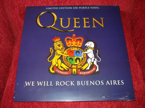 Vinilo Queen / We Will Rock Buenos Aires (nuevo Y Sellado) 