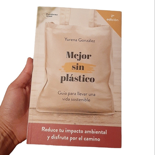 Libro Mejor Sin Plástico, Yurena González