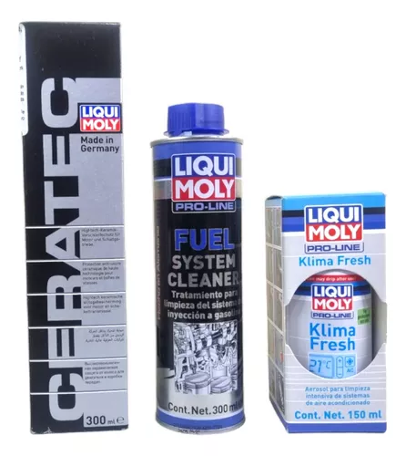 Paquete Liqui Moly Ceratec Injection Reiniger Klima Fresh